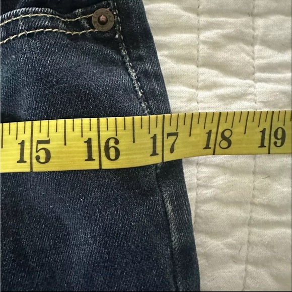 GAP Jeans Womens Boot Cut Mid Rise Dark Wash Cotton Stretch Pockets | 8 - Picture 7 of 11